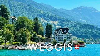 Weggis, Switzerland 4K - The most charming Swiss village in Lake Lucerne