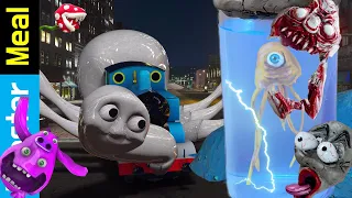 Thomas exe & Choo Choo Charles Super Dinner COMPLIATION | [ fictional video ] | Monster Meal ASMR