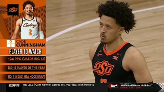 Baylor vs Oklahoma State | 2021.3.12 | NCAAB Game