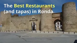 The Best Restaurants (and tapas) in Ronda