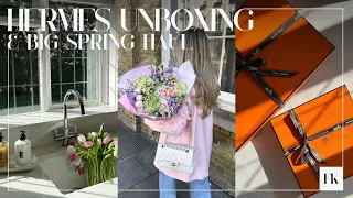 HERMES UNBXOING, SPRING TRY ON HAUL, EASTER WEEKEND! | VLOG | Freya Killin