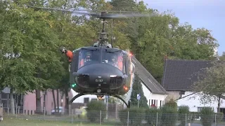 RTH SAR 41 Bundeswehr Heeresflieger Fliegerhorst Nörvenich startet an Uniklinik Bonn am 28.9.19