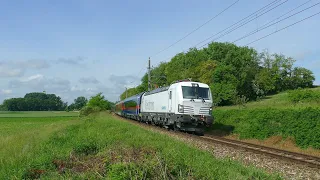 Testfahrt der neuen ÖBB Railjet und Nightjetgarnituren auf der Franz-Josefs-Bahn (4K)