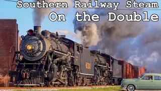 Southern Railway Doubleheaded Steam Train - featuring 4501 and 630