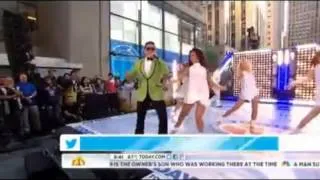 PSY - GANGNAM STYLE(NBC TODAY LIVE SHOW) 싸이 미국 아침 방송 라이브.