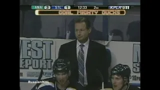 Vitali Vishnevski's funniest goal in NHL vs Blues (2005)