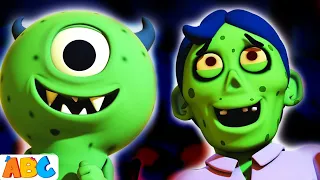 Scary Zombie Had a Spooky Little Monster | It's Halloween Night | Kids Songs By@AllBabiesChannel