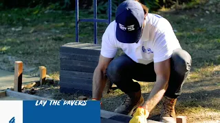 How to lay pavers with paving sands