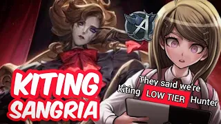 KITING SANGRIA again but they said Hunter just LOW TIER ☕ Identity V A Badge Journalist