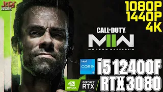 Call of Duty: Modern Warfare 2 Multiplayer | i5 12400F + RTX 3080 | 1080p, 1440p, 4K benchmarks!