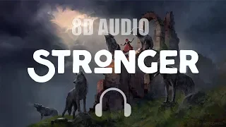 8D AUDIO🎧 TheFatRat, Slaydit & Anjulie  - Stronger [Monstercat Release] 🤗 8D MUSIC with LYRIC