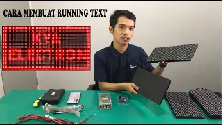 Cara Membuat Running Text | P10 Huidu W03 | Cara Membuat Tulisan Berjalan