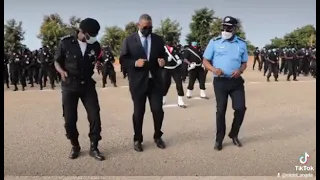 MOMENTO DE EXALTAÇÃO DAS FORÇAS DA POLÍCIA DE INTERVENÇÃO RÁPIDA