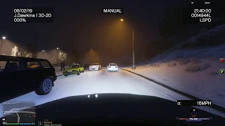 Blaine County Police - Dash cam Pursuit of a Stolen Truck & Drug Bust.