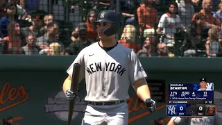 MLB The Show 24 Gameplay: New York Yankees vs Baltimore Orioles - (PS5) [4K60FPS]