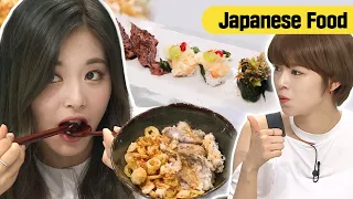 Tsuyu & Jeongyeon's Sushi & Japanese Rice Bowl Mukbang 🍽 | Chef & My Fridge