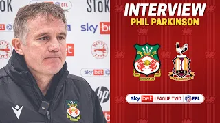 INTERVIEW | Phil Parkinson after Bradford City