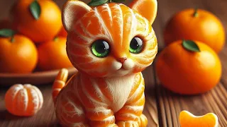 Cat Fruits Version | Cat cute