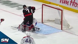 Senators' Brady Tkachuk Scores From His Office For Career-High 36th Goal