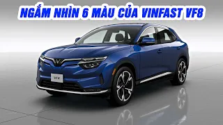 6 Màu ngoại thất cực đẹp của xe điện VinFast VF8 cho các bác cùng ngắm | Thành Auto