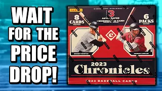 $100 PER BOX SOON?! | 2023 Panini Chronicles Baseball Hobby Box Review