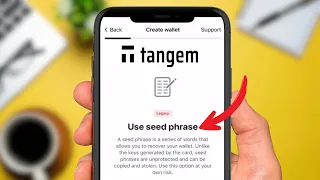 Tangem Wallet Seed Phrase: Watch BEFORE You Setup!