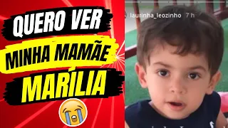 😭LEOZINHO PEDIU PARA VER A MAMÃE NO CÉU, É DE CHORAR😭