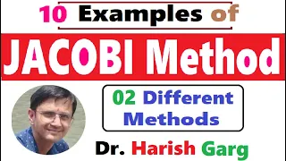 Jacobi Method and Examples| Two different Methods