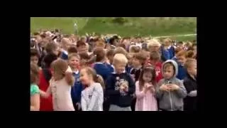 Flash Mob For Queen's 90th Birthday + Extra Footage