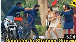 when Gangster Asking address to stranger Girls 😯 😱 #prankByzz #prank #pranks #askingaddressprank