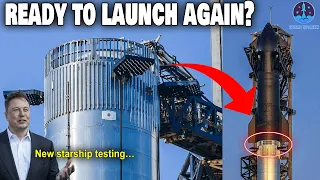 Booster 9 hot stage back, Is Starship finally ready to launch again? Ship 29 testing and more…