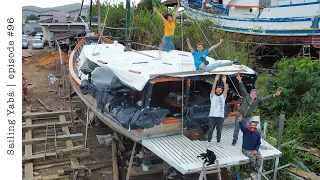 This made our rescued wooden sailboat feel like home (important ballast update!) — Sailing Yabá #96