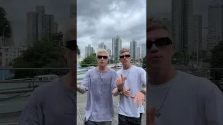 Summer vibe from Shanghai🤓🤓 #summer #beatbox #madtwinz #vibe #twins #china