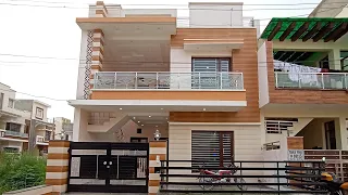 140 gaj double storey 25*50 house for sale luxury interior design in Mohali Sunny enclave sector 125