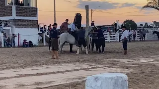 Gineteada no Rodeio de Xangri-lá 2023.