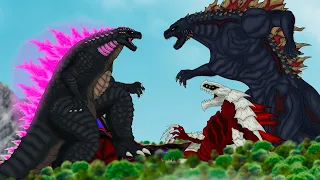 MonsterVerse Godzilla evolved 2024 VS Darkness Godzilla [GODZILLA BATTLE] Ep.2