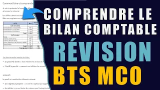 Révisions du BTS MCO #12 : Comment comprendre le BILAN COMPTABLE en Gestion Opérationnelle ?