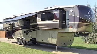 2014 DRV Tradition 390 fully loaded luxury 5th wheel walk-through video