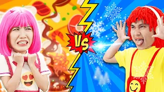 Hot And Cold Challenge Song🥵🥶 | Mega Compilation | DoliBoo Kids Song & Educational Videos