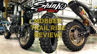 Shinko Mobber 505 Tires for Honda Grom and Honda Monkey: DO THEY SHRED?!