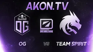 🔴DOTA 2 [RU] OG vs Team Spirit [bo2] DreamLeague S21, Group Stage, Group B