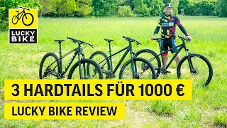 3 Mountainbikes für 1000 € im Test | Axess Snipe | Bergamont Revox 7 | Trek X-Caliber 8 2020