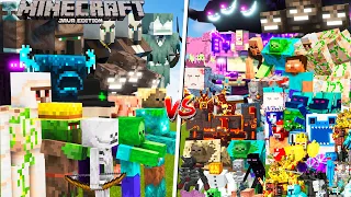 ALL MINECRAFT MOBS vs ALL OP BOSSES Tournament in Minecraft Mob Battle