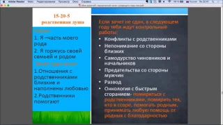 15-20-5 Родственная душа. Кармический зачет уходящего года. 22 кода  судьбы.