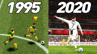 History Of PES - All Games ( 1995 to 2020 )