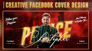 Creative Facebook Cover Design  in Photoshop | Photoshop Tutorial | iLLPHOCORPHICS