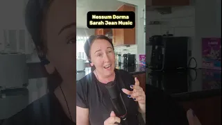 Nessum Dorma ( Full Cover ) Sarah jean music #nessumdorma #opera #singer #selftrained