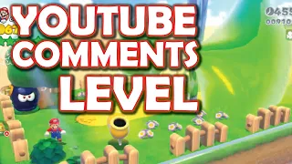 YouTube comments create a Super Mario 3D World level [Super Mario 3D World + Bowser's Fury modding]