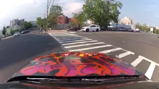 Ces yes2 Graffiti car nyc