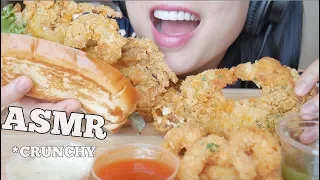 ASMR DEEP FRIED SOFT SHELL CRAB (CRUNCHY EATING SOUNDS) | SAS-ASMR